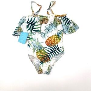 NWT IFFEI Girls' Swimsuit Size 3-4Y